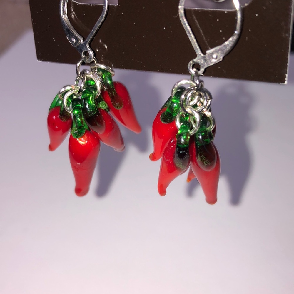 CHILI PEPPER earrings